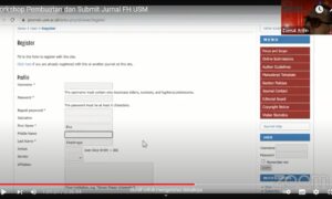 FH USM Gelar Workshop dan Submit Jurnal